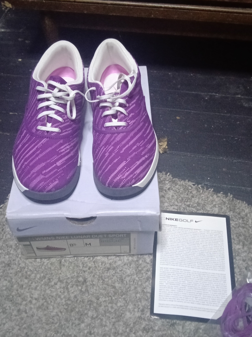 Nike Lunar Duet Spikeless Golf Shoes